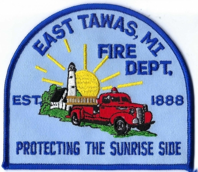 East Tawas Fire Department (MI)
East Tawas is situated on the eastern shore of Lake Huron, a part known as the "Sunrise Side" due to its location for viewing sunrises over the lake.

