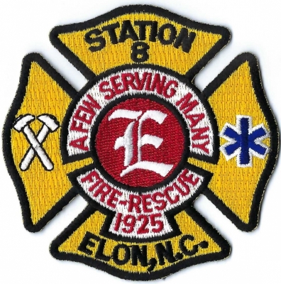 Elon Fire Department (NC)
Station 8.
