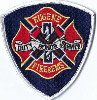 Eugene Fire Department (OR)
DEFUNCT - Merged w/Eugene-Springfield Fire Department in 2014.
