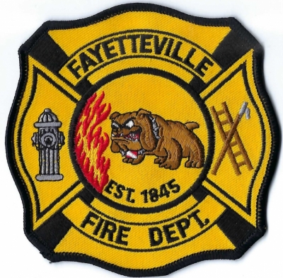 Fayetteville Fire Department (NC)
The Terry Stanford High School's mascote in Fayetteville is the "Bulldog".
