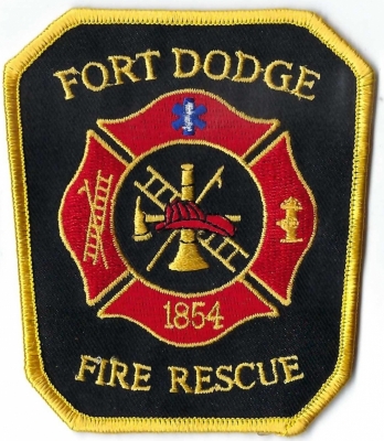 Fort Dodge Fire Rescue (IA)
The area that is now Fort Dodge, Iowa was the location of a U.S. Army fort called Fort Clarke, which was established in 1850 and later renamed Fort Dodge. The fort was built to protect settlers from the Sioux and was abandoned in 1853.
