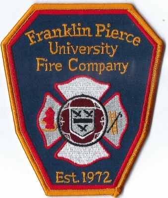 Franklin Pierce University Fire Company (NH)
The Franklin Pierce University Fire Company is one of the few universities in the nation with a student-staffed, all-volunteer fire department at the New Hampshire university that provides fire protection for the campus and surrounding area. 
