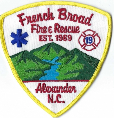 French Broad Fire & Rescue (NC)
North Carolina's French Broad River is the third oldest river in the world.  Older than the mountains it passes through. 
