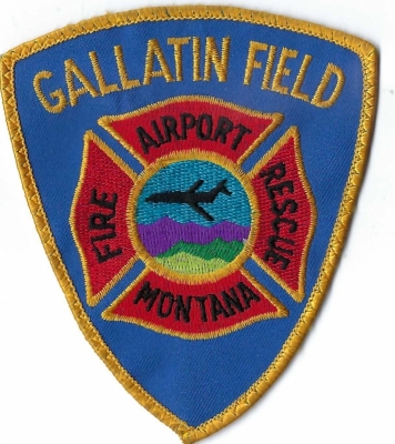 Gallatin Field Airport Fire Rescue (MT)
DEFUNCT - The Gallatin Field Airport changed its name to Bozeman Yellowstone International Airport in December 2011. 

