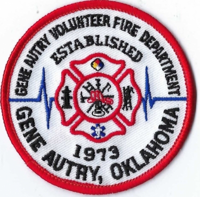 Gene Autry Volunteer Fire Department (OK)
 In 1941, the town of Berwyn, Oklahoma, was renamed to "GENE AUTRY" in honor of the famous singer, actor, and rodeo performer, Autry had purchased a 1,200 acre ranch near the town.

