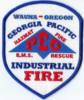 Georgia Pacific PEO Fire Department (OR)
The Georgia-Pacific mill in Wauna, Oregon, is a large facility that manufactures and processes pulp and paper products, including bath tissue, paper towels, and napkins for consumer and commercial use. 
