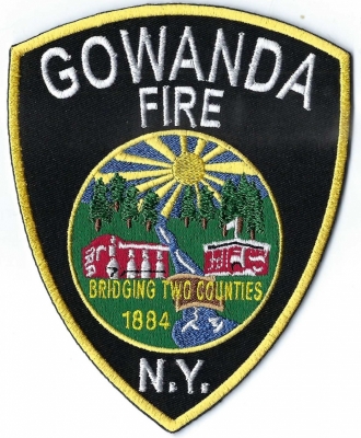 Gowanda Fire Department (NY)
BRIDGING 2 COUNTIES - The village is split by Cattaraugus Creek, the dividing boundary between Erie & Cattaraugus Counties.
