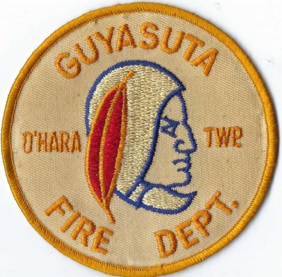 Guyasuta Fire Department (PA)
DEFUNCT - Dissolved 2011.  Guyasuta, Chief of the Seneca Tribe in the second half of the eighteenth century. See patch.

