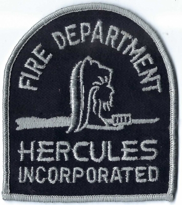 Hercules Fire Department (NJ)
DEFUNCT - Hercules Inc. (chemical and munitions manufacturing) was merged into Ashland Inc. in 2008 and then dissolved. 

