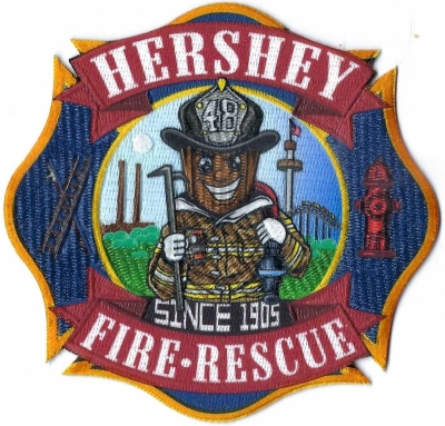 Hershey Fire Department (PA)
Hershey is an community in Derry Township, Dauphin County, Pennsylvania. It is home to the Hershey Company, which was founded by candy magnate Milton S. Hershey in 1905.  Station 48.
