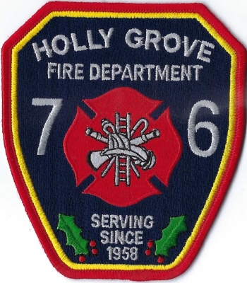 Holly Grove Fire Department (NC)
Station 76.
