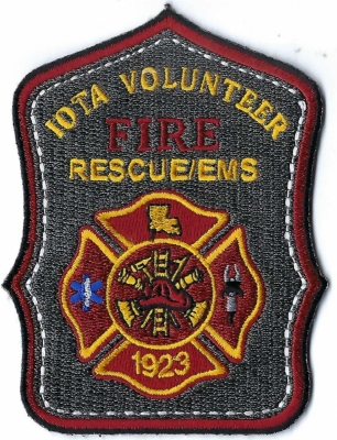 Iota Volunteer Fire Department (LA)
Population < 2,000.
