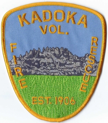 Kadoka Volunteer Fire Department (SD)
Kadoka derives is name from the Lakota Sioux which means "hole in the wall." Home of the Black Hills. Population < 2,000.
