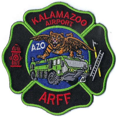 Kalamazoo Airport ARFF (MI)
DEFUNCT - The Air Zoo Aerospace Museum near Kalamazoo Airport is a Smithsonian-affiliated center featuring over 100 aircraft, including a distinctive "Flying Tiger" plane with ties to the legendary WWII group. 

