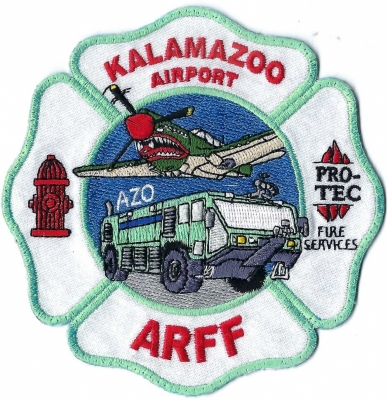 Kalamazoo Airport ARFF Fire Department (MI)
DEFUNCT - The Kalamazoo Airport changed names and became the Kalamazoo/Battle Creek International Airport sometime after 1989.  It was served and protected under Pro-Tec Fire Services; North America's largest provider of contracted private ARFF Services.
