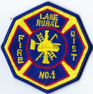Lane Rural Fire District #1 (OR)
DEFUNCT - Lane County Fire District No. 1 and Lane Rural Fire / Rescue merged to form Lane Fire Authority, in 2012.
