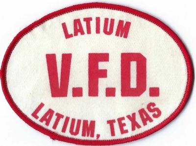 Latium Volunteer Fire Department (TX)
DEFUNCT - Merged w/Latium Wesley Greenvine Volunteer Fire Department.
