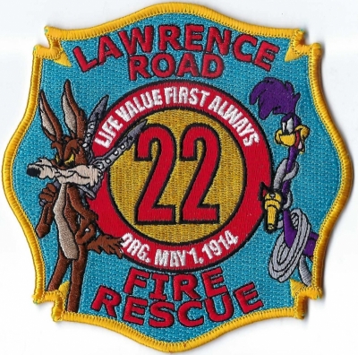 Lawrence Road Fire Rescue (NJ)
Station 22.
