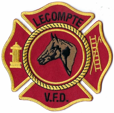 Lecompte Volunteer Fire Department (LA)
DEFUNCT - Lecompte VFD was having financial problems.  A new Board of Directors was created and a new department called Lecompte Community Fire District #18 was established in 2017.
