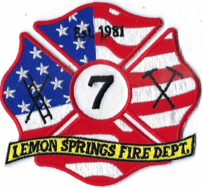 Lemon Springs Fire Department (NC)
Station 7.
