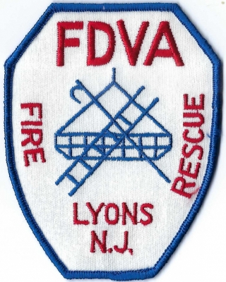 Lyons FDVA Fire Rescue (NJ)
The Lyons Veterans Administration Hospital Historic District is a 303-acre historic district encompassing the medical center campus.  The Lyons VA Medical Center was completed in 1930 and houses 250 beds.
