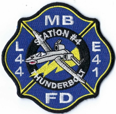 Myrtle Beach Airport Fire Department (SC)
Station 4.  Home of the A-10 Thunderbolt.
