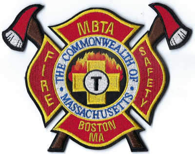 Massachusetts Bay Transportation Authority Fire Department (MA)
The Massachusetts Bay Transportation Authority (MBTA), is the public agency responsible for operating most public transportation services in Greater Boston and eastern Massachusetts; a division of MassDOT.
