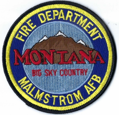 Malmstrom AFB Fire Department (MT)
Malmstrom Air Force Base in Montana is a U.S. Air Force installation near Great Falls that is home to the 341st Missile Wing, which operates and maintains the Minuteman III intercontinental ballistic missile. 
