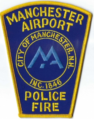 Manchester Airport Police Fire Department NH)
DEFUNCT - The City of Manchester Airport had a Public Safety agency providing fire & police protection until the the Londonderry Police Department took over law enforcement activities at the airport in July 2006.
