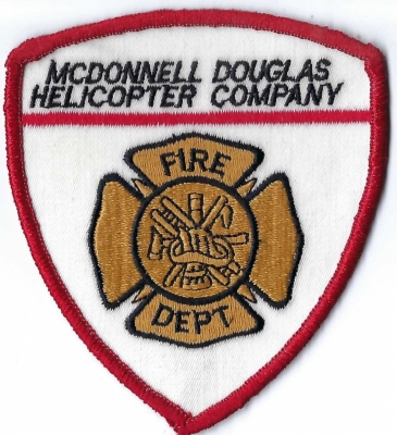 McDonnell Douglas Helicopter Company Fire Department (AZ)
DEFUNCT - McDonnell Douglas Helicopter Company, including its Mesa, Arizona facility, was acquired by Boeing in 1997 as part of the larger McDonnell Douglas merger.
