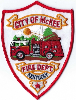 McKee City Fire Department (KY)
Population <2,000.
