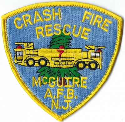 McGuire AFB Crash Fire Rescue (NJ)
DEFUNCT - McGuire Air Force Base did not close; it was combined with Fort Dix and Naval Air Engineering Station-Lakehurst to form Joint Base McGuire-Dix-Lakehurst in 2009.
