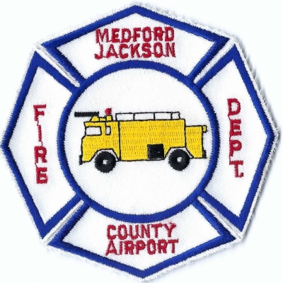 Medford Jackson County Airport Fire Department (OR)
DEFUNCT - The airport has been upgraded to "International" Status and is now call the Rogue Valley International Airport Fire Department.
