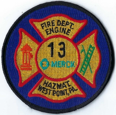 Merck Fire Department (PA)
DEFUNCT - Closed Plant 2024. Mfg. pharmaceutical ingredients for the antibiotics Primaxin/Tienam, Recarbrio, and Invanz.
