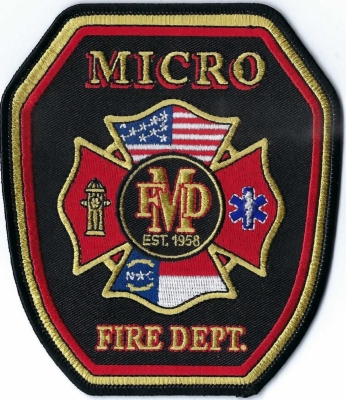 Micro Fire Department (NC)
Population < 2,000.
