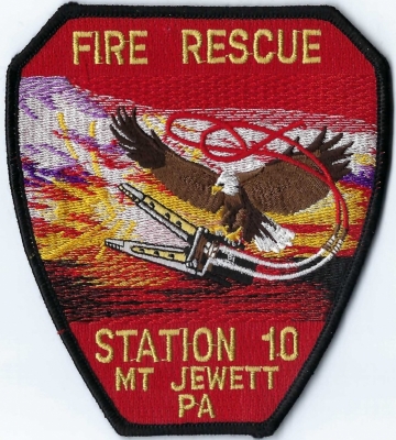 Mt. Jewett Fire Rescue
Population < 2,000.
