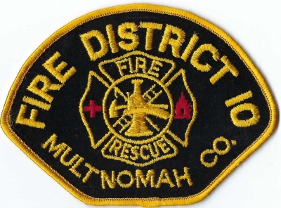 Multnomah County Fire District #10 (OR)
DEFUNCT - Merged w/Portland Fire & Rescue in 1984.
