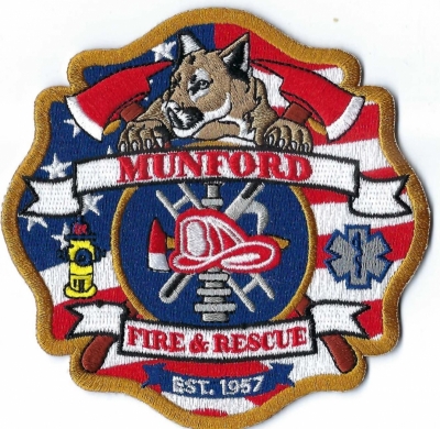 Munford Fire & Rescue (TN)
The Munford Cougars are the athletic teams of Munford High School in Munford, The Cougar mascote was adopted in 1983.
