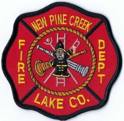 New Pine Creek Fire Department (OR)
Population < 500.
