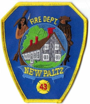 New Paltz Fire Department (NY)
The Jean Hasbrouck House is a historic house on Historic Huguenot Street in New Paltz, New York.  Built in 1721,  Station 43.
