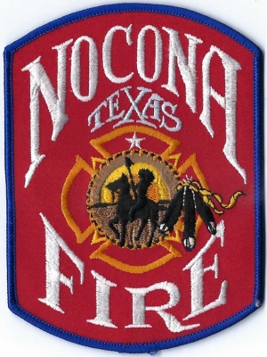 Nocona Fire Department (TX)
The high school mascote in Nocona, Texas is known as the Nocona Indians.  Population < 2,000.
