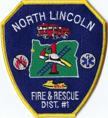 North Lincoln Fire District #1 (OR)
DEFUNCT - North Lincoln Fire District #1 changed its department name to North Lincoln Fire & Rescue in 2022.
