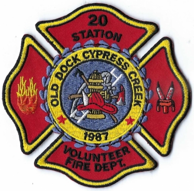 Old Dock Cypress Creek Volunteer Fire Department (NC)
Station 20.
