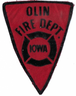 Olin Fire Department (IA)
Population <2,000.
