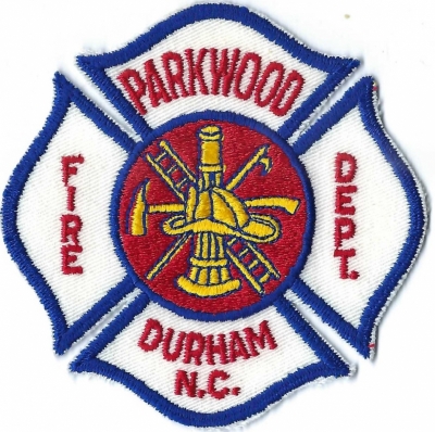 Parkwood Fire Department (NC)
DEFUNCT - Merged w/Durham County Fire-Rescue in 2018.
