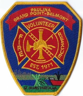 Paulina Grand Point Belmont Volunteer Fire Department (LA)
DEFUNCT - Paulina Grand Point Belmont was permanently closed in 2004. 
