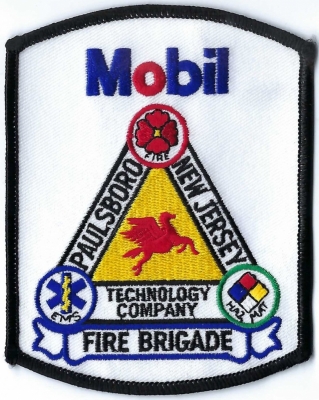 Mobil Paulsboro Refinery Technology Company Fire Brigade (NJ)
DEFUNCT - Paulsboro Refining Company (Mobil Technology Company), was purchased from Valero Energy Corporation in 2010.
