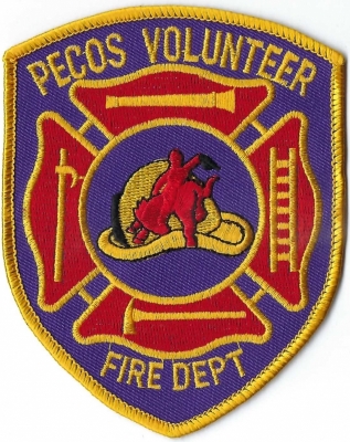 Pecos Volunteer Fire Department (TX)
Home to the World's 1st Rodeo. The annually legendary West of the Pecos Rodeo held since July 4, 1883,
