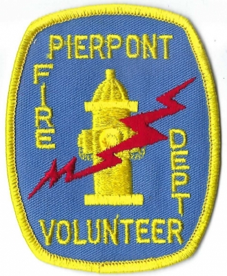 Pierpont Volunteer Fire Department (OH)
Population <2,000.
