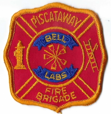 Piscataway Bell Labs Fire Brigade (NJ)
DEFUNCT - In 2006, Lucent Technologies (which included Bell Labs) merged with Alcatel SA to form Alcatel-Lucent. 
